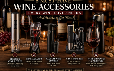5 Must-Have Wine Accessories Every Wine Lover Needs (And Where to Get Them)