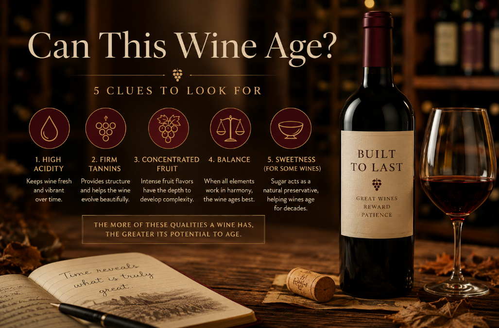 Can This Wine Age? 5 Clues to Look For