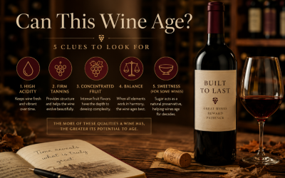 Can This Wine Age? 5 Clues to Look For